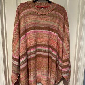 NWT FREE PEOPLE PLUS SIZE UP TO 4XL STRIPE SWEATER